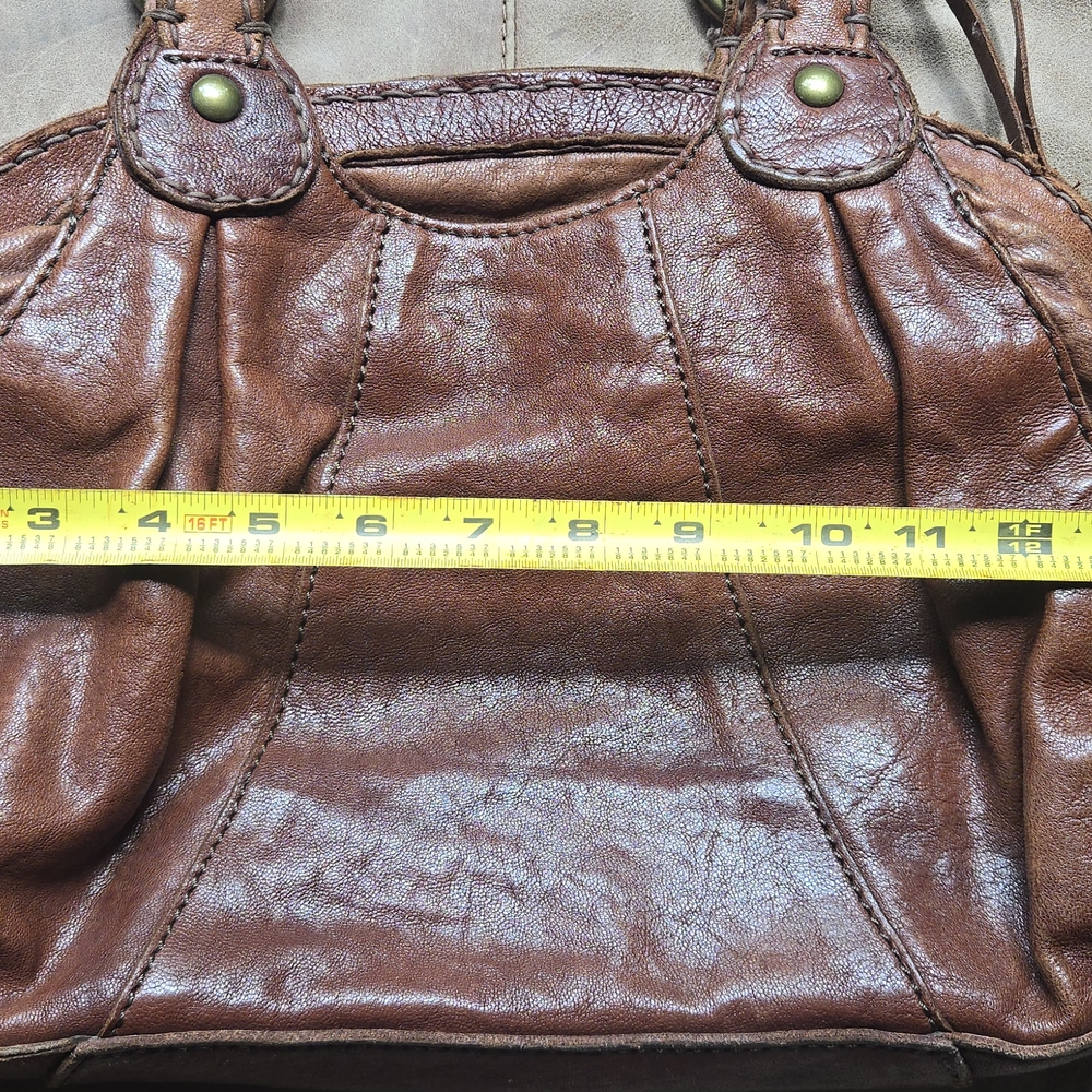 Lucky Brand Brown and Black Leather Detail - Picture 8 of 9